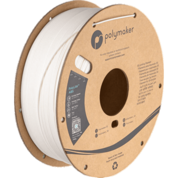PolyLite ABS Blanc - 1000g, 1,75mm