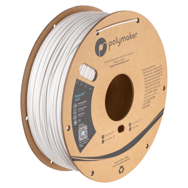 PolyLite ASA Blanc - 1000g, 1,75mm