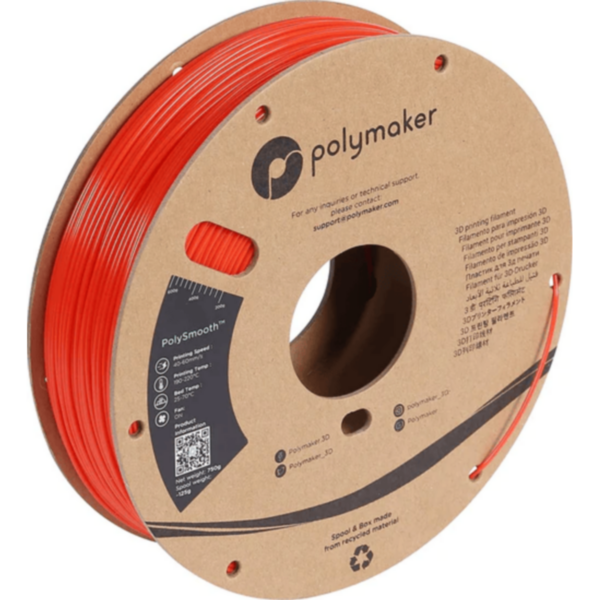 Polysmooth PVB Coral Red - 750g, 1,75mm