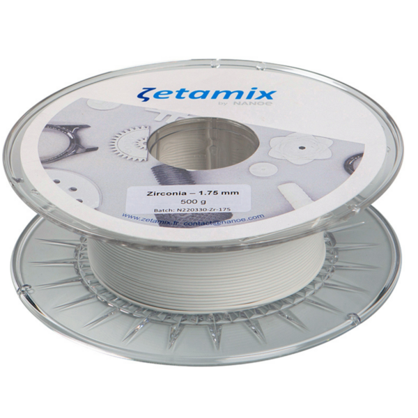 Zircone Blanche Céramique Blanc - 500g, 1,75mm