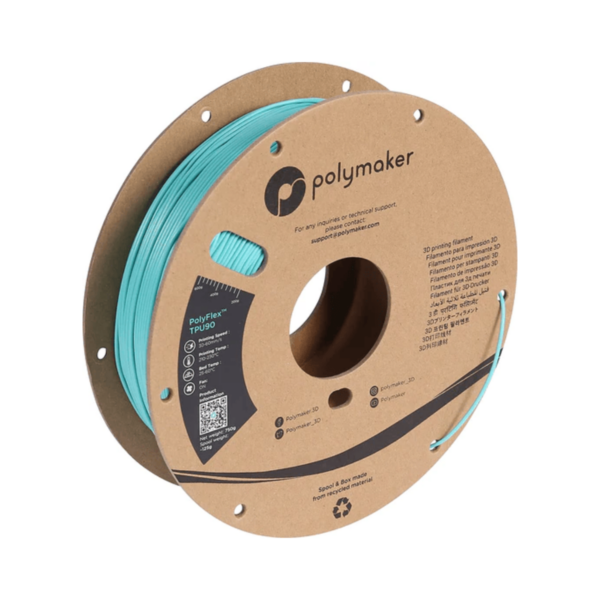 PolyFlex TPU90 Teal - 750g, 1,75mm