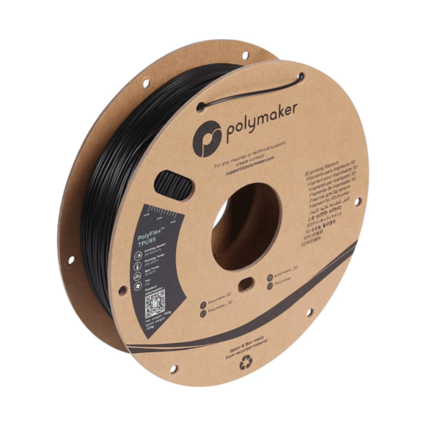 PolyFlex TPU90 Noir -750g, 1,75mm
