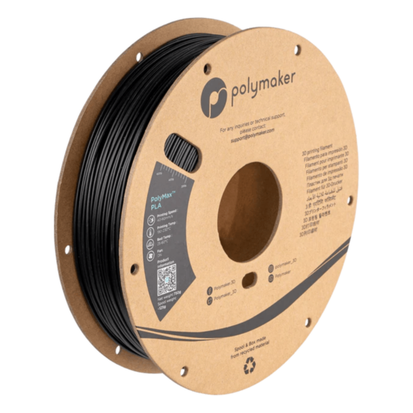 PolyMax Tough PLA Noir - 750g, 1,75mm