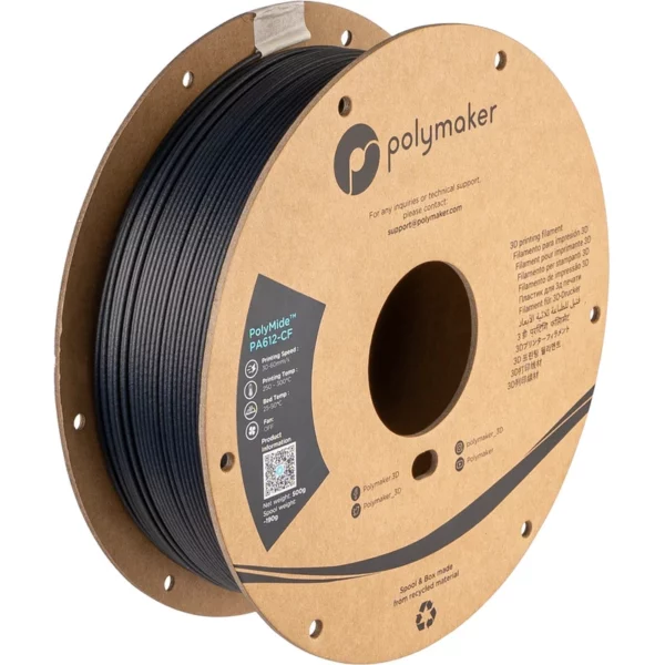 PolyMide PA612-CF Noir - 500g, 1,75mm