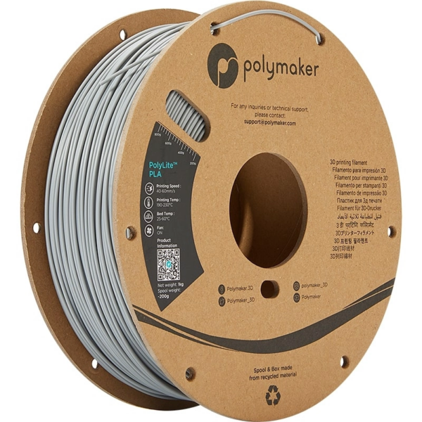 Polylite PLA Grey - 1000g, 1,75mm
