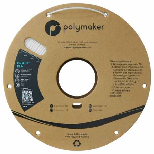 Polylite PLA Silk White - 1000g, 1,75mm – Image 5