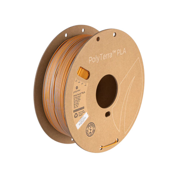 PolyTerra PLA Dual Foggy Orange (Gris-Orange) - 1000g, 1,75mm
