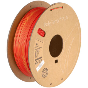 PolyTerra PLA Dual Sunrise (Rouge-Jaune) - 1000g, 1,75mm