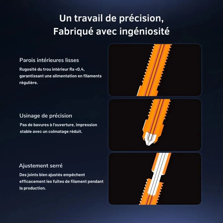 Buse Unicorn (Unicorn Quick-Swap Nozzle) – 0.6 mm – Série K2 / Creality Hi – Image 2