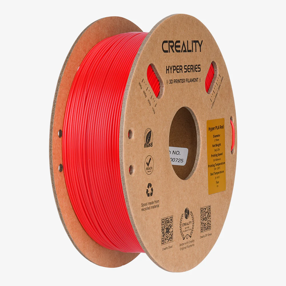 Creality Hyper PLA RFID - 1,75mm - 1kg - Rouge