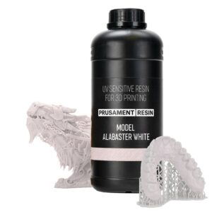 Prusament Resin Model+ Alabaster White 1kg - résine blanc albâtre, claire et pure