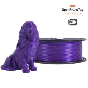 Filament PLA Galaxy Purple 1000g 1,75mm Prusament - bobine de filament
