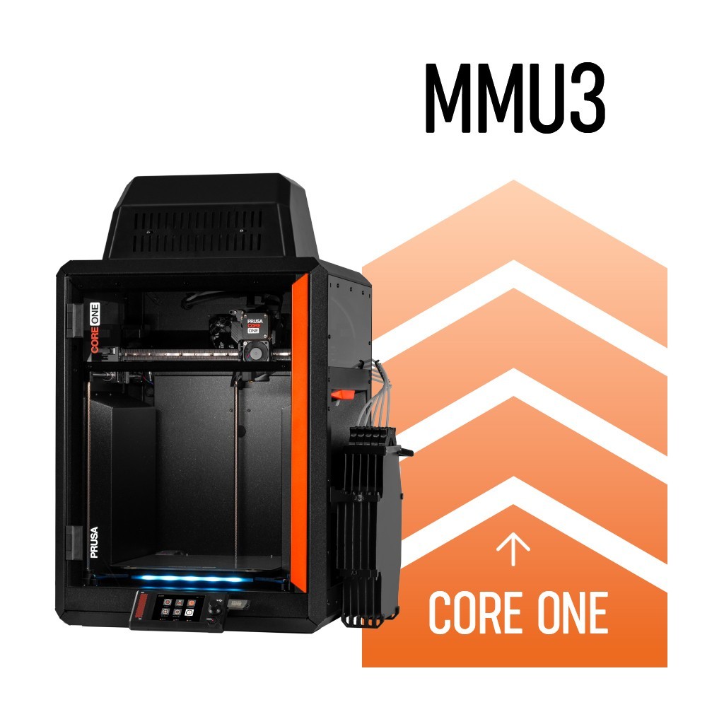 Prusa MMU3 Enclosed - vue 2 du kit de conversion pour CORE One