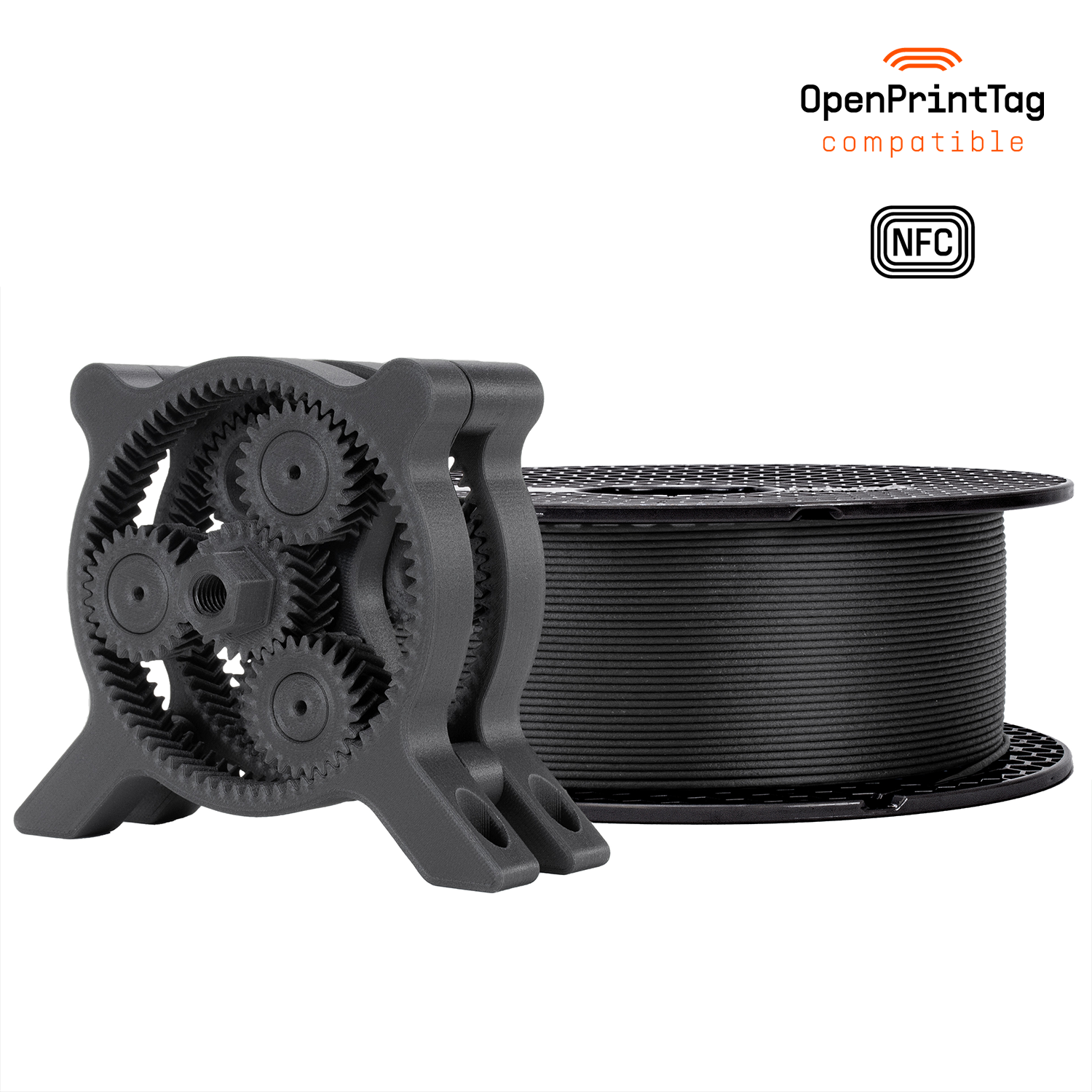 Prusament PA11 Carbon Fiber Black - filament nylon renforcé fibre de carbone