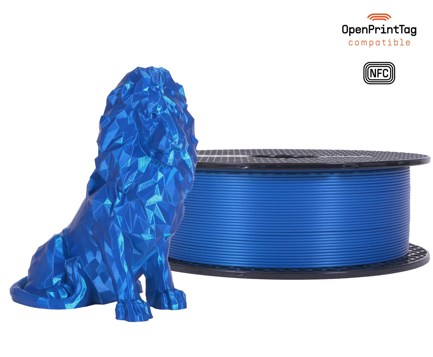 Filament PLA Blend Royal Blue 1000g 1,75mm Prusament - bobine de filament