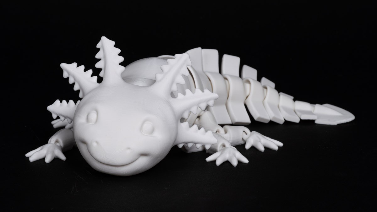 Filament PLA Pristine White 1000g 1,75mm Prusament - vue détaillée de la bobine