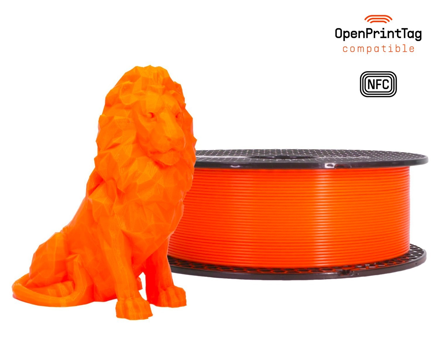 Filament PLA Prusa Orange 1000g 1,75mm Prusament - bobine de filament