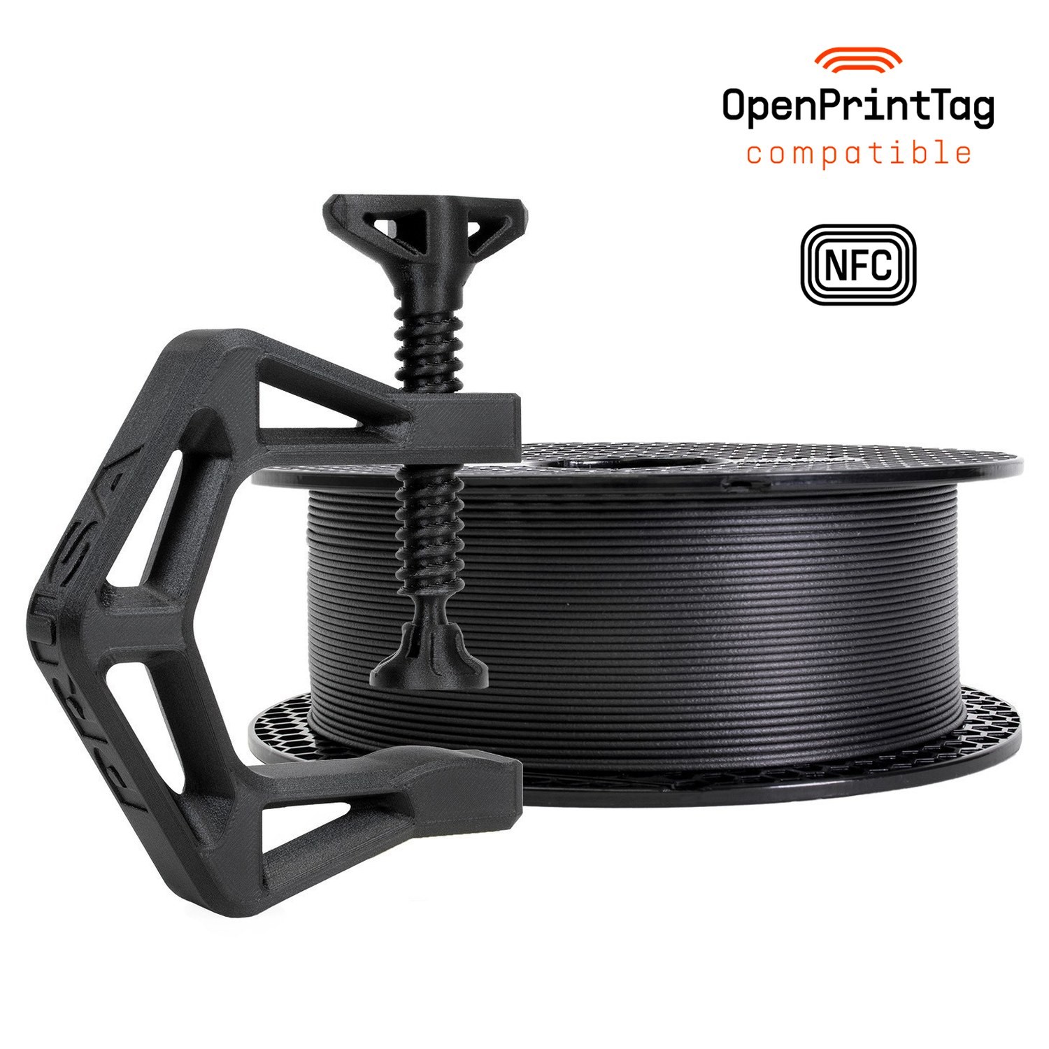 Filament PETG Carbon Fiber Black 1000g 1,75mm Prusament - bobine de filament