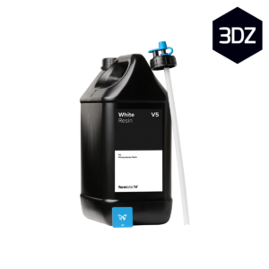 Formlabs White Resin V5 5L - bidon de résine SLA blanche pour Form 4