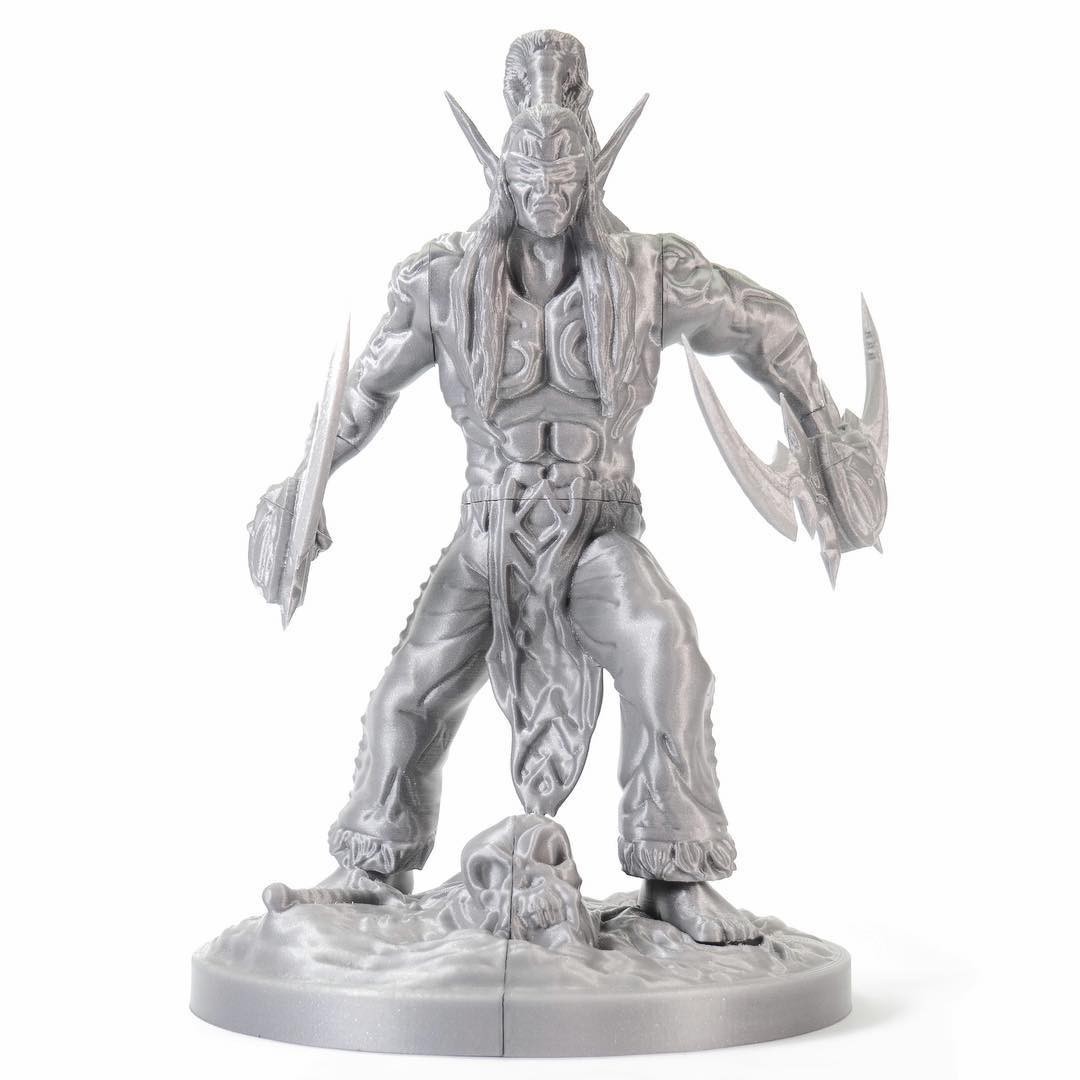 Filament PLA Galaxy Silver 1000g 1,75mm Prusament - packaging et conditionnement