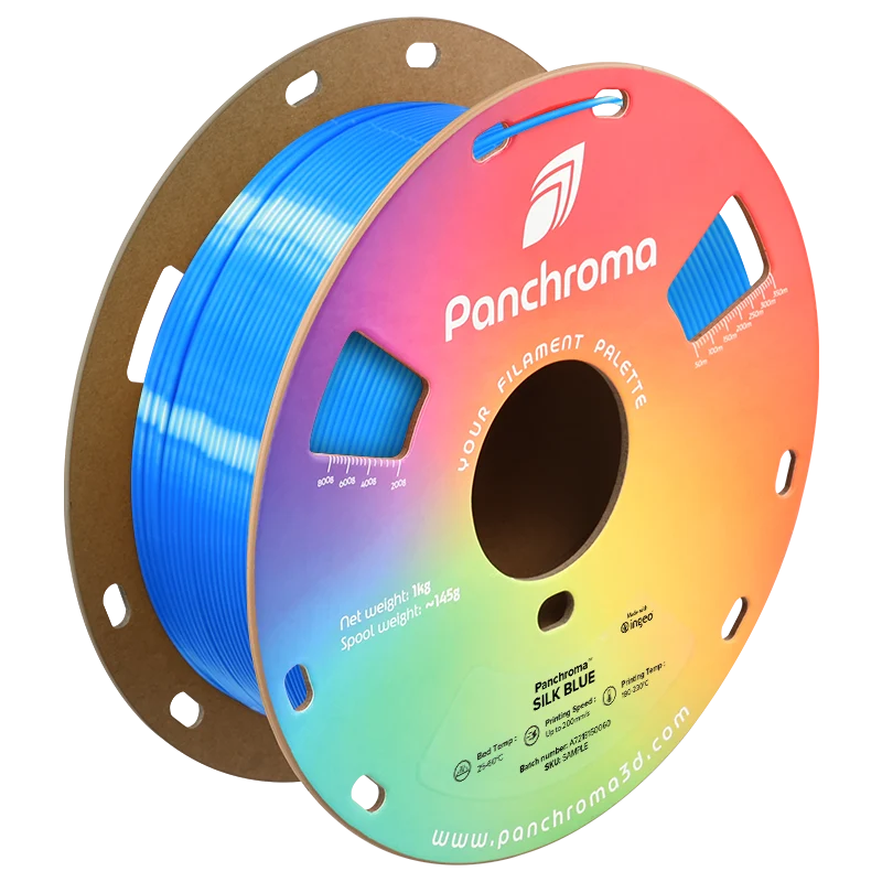 Panchroma PLA Silk Blue – 1000g – 1,75mm