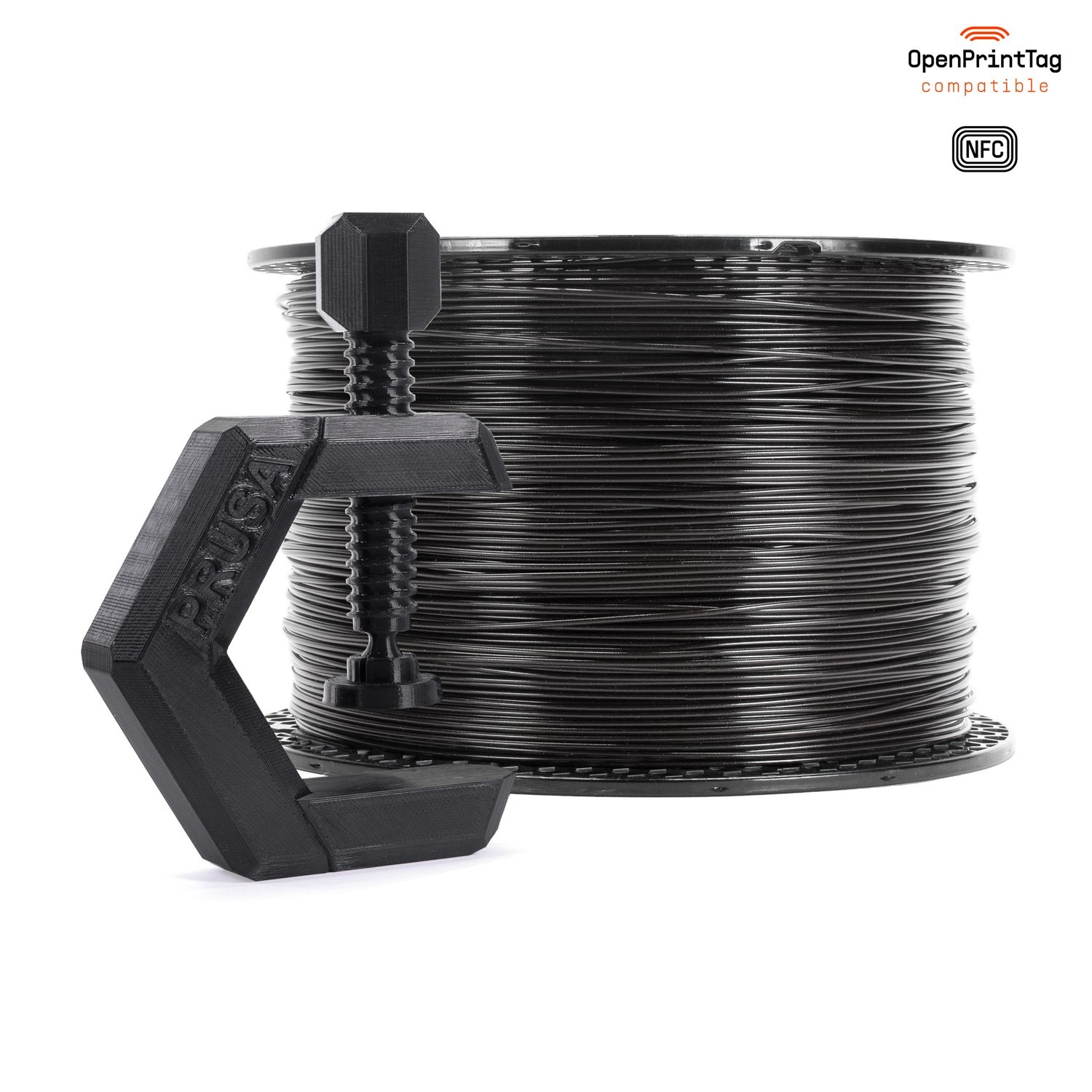 Filament PETG Recycled Black 2000g 1,75mm Prusament - bobine de filament