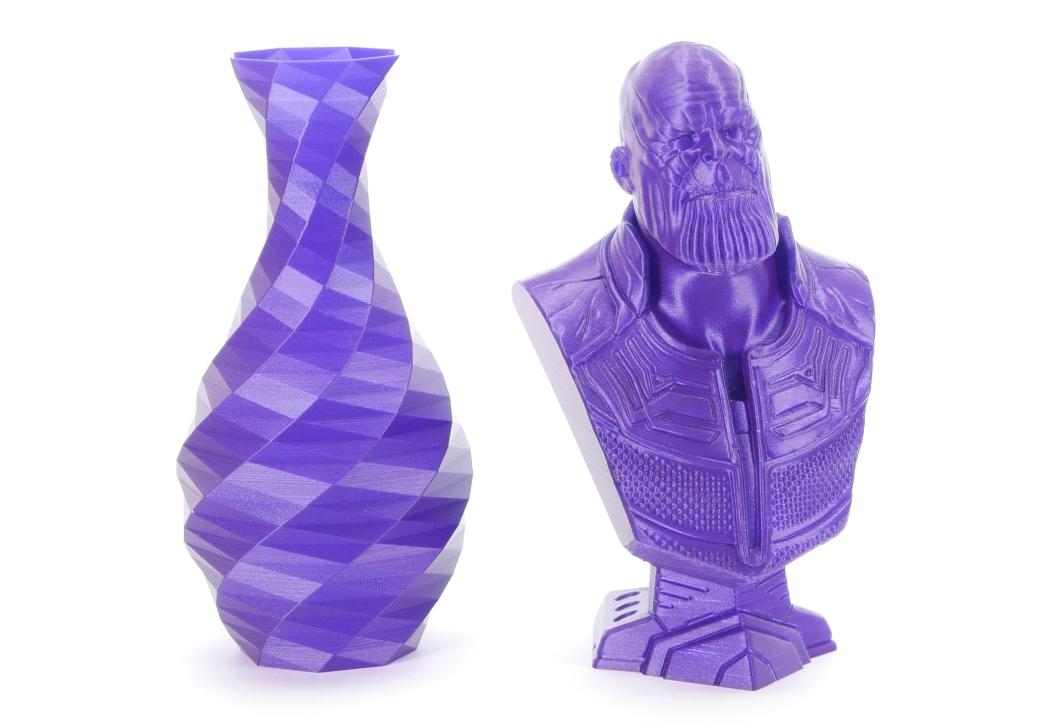 Filament PLA Galaxy Purple 1000g 1,75mm Prusament - vue détaillée de la bobine
