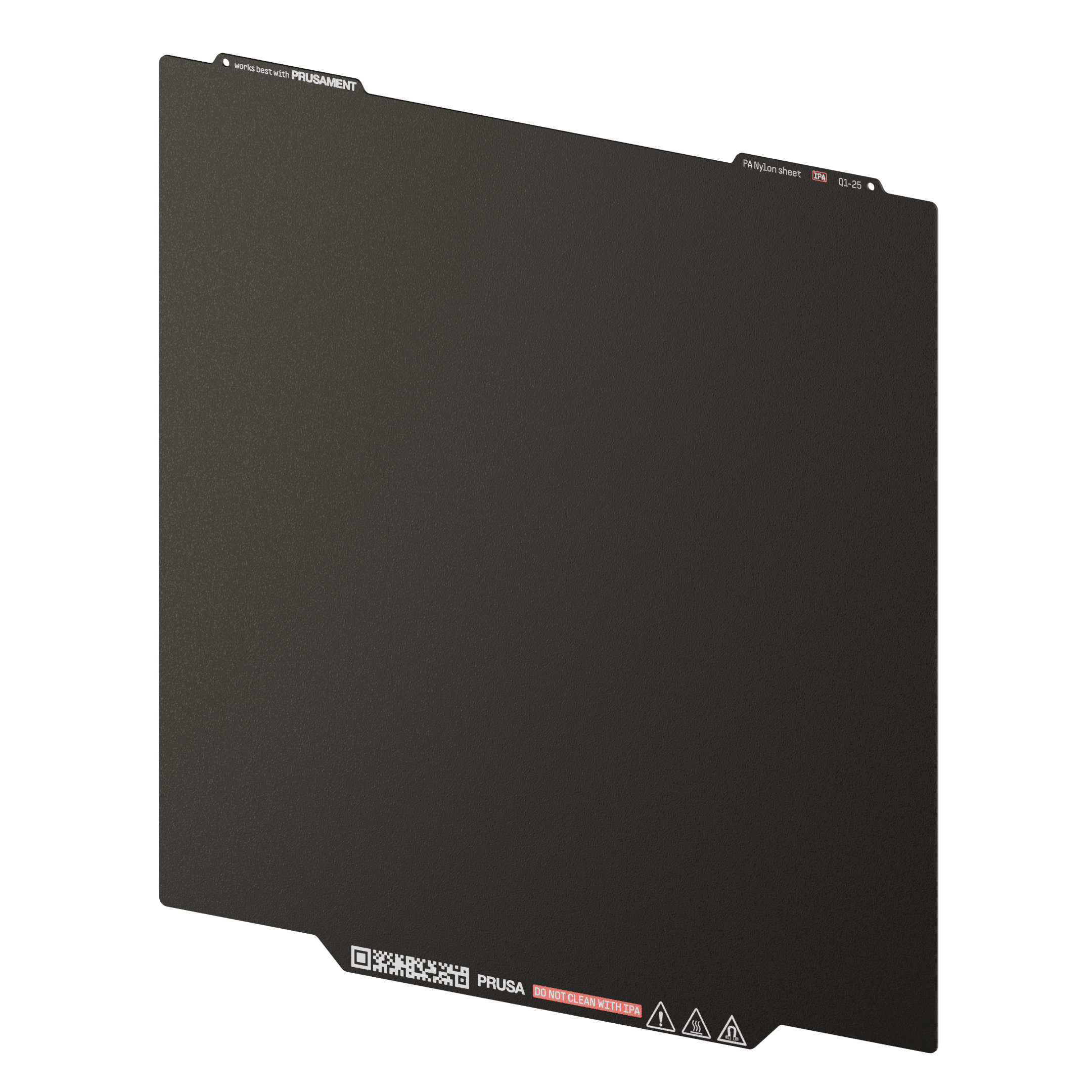 Plaque en acier poudrée PA Nylon pour Prusa CORE One L