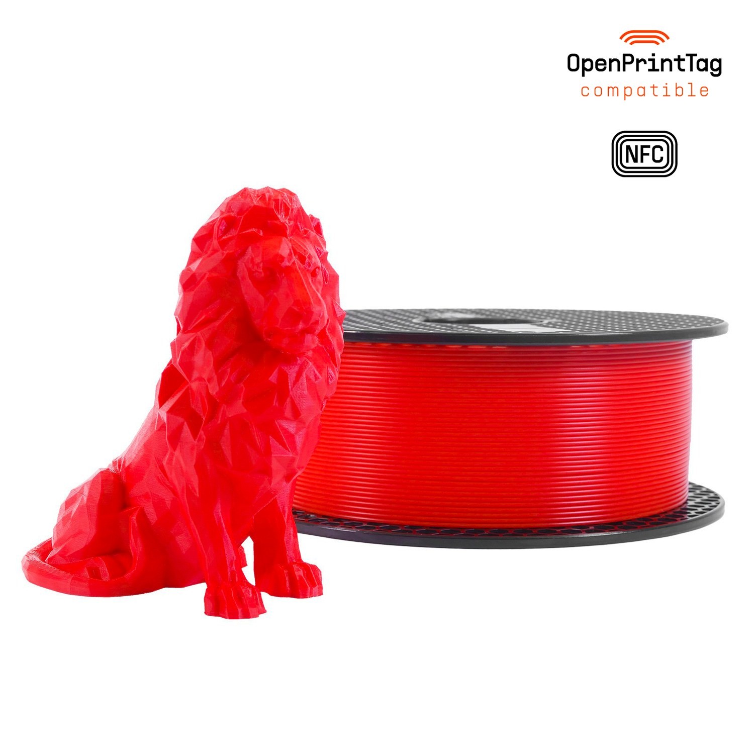 Filament PLA Lipstick Red 1000g 1,75mm Prusament - bobine de filament