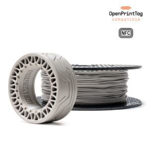Prusament TPU Urban Grey - filament flexible gris urbain discret