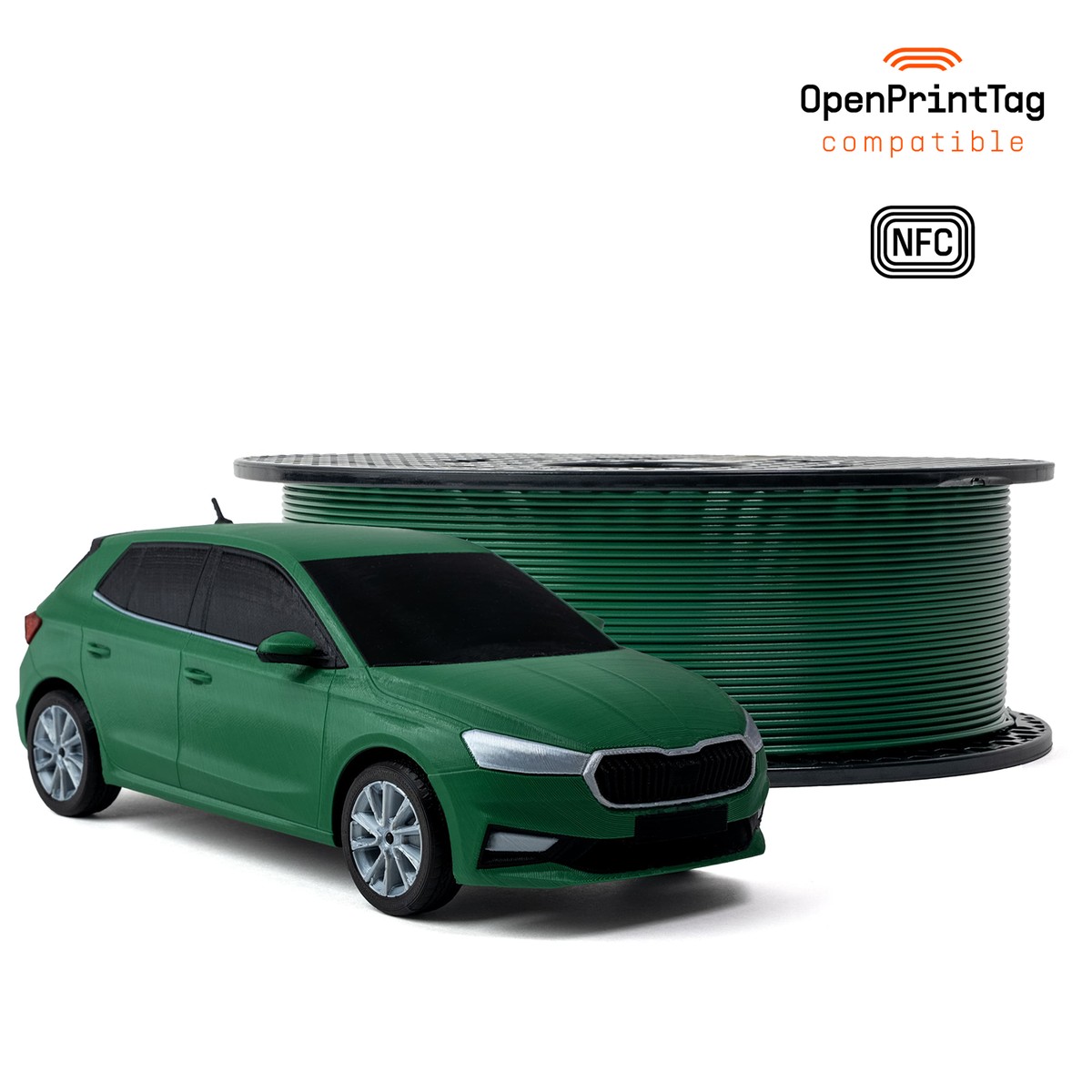 Prusament PLA Emerald Green 1000 g filament 1,75 mm