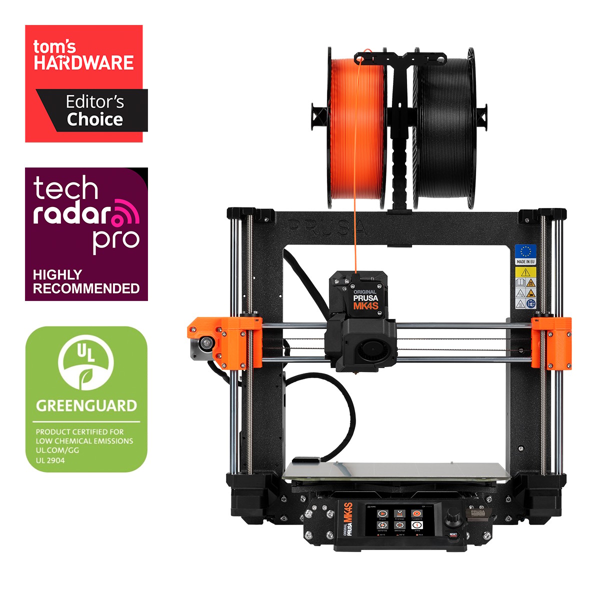 Original Prusa MK4S imprimante 3D avec bobines de filament