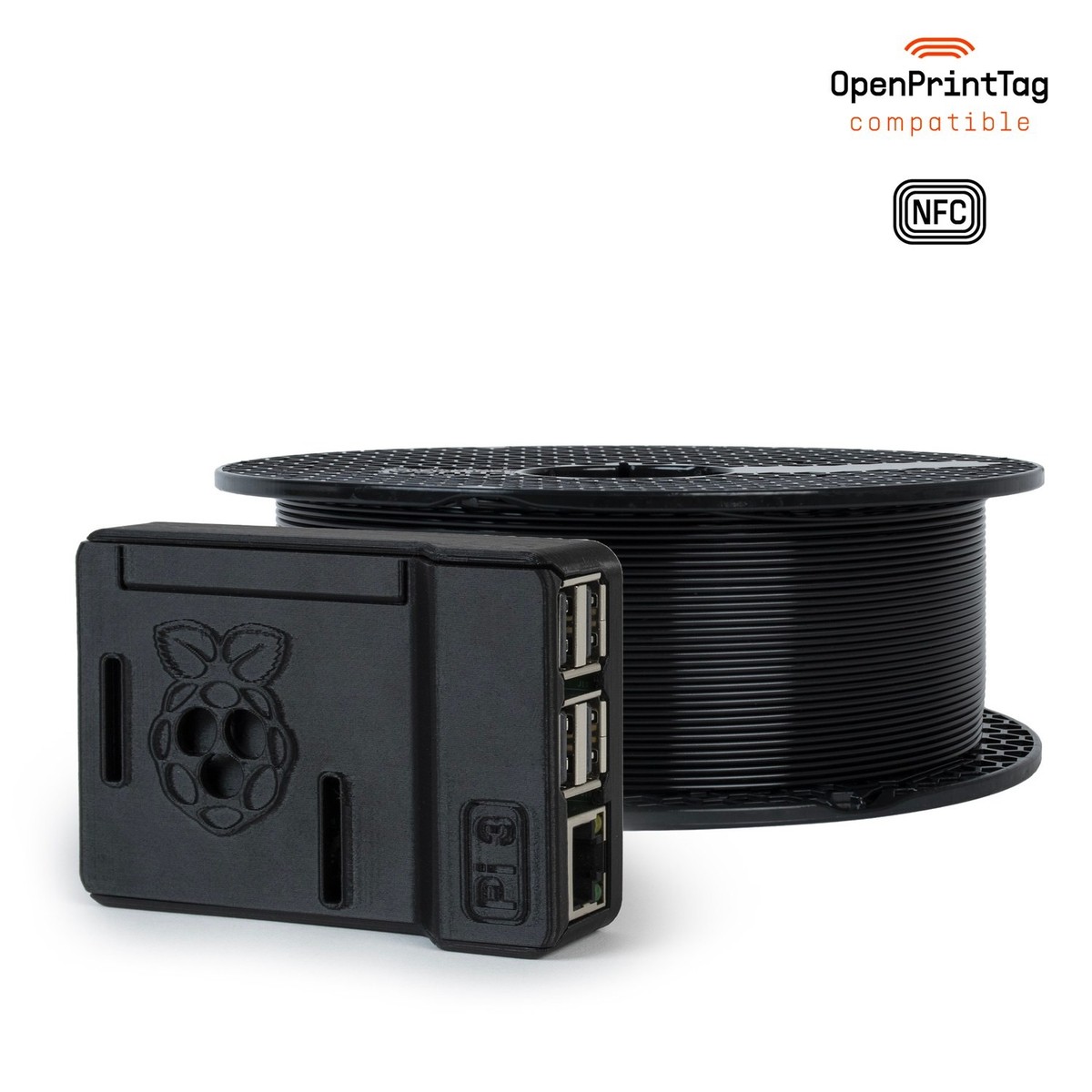 Prusament PETG V0 Jet Black 1000 g filament 1,75 mm