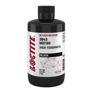 Loctite 3D 3843 HDT60 Flexible - 1kg Noir Mat