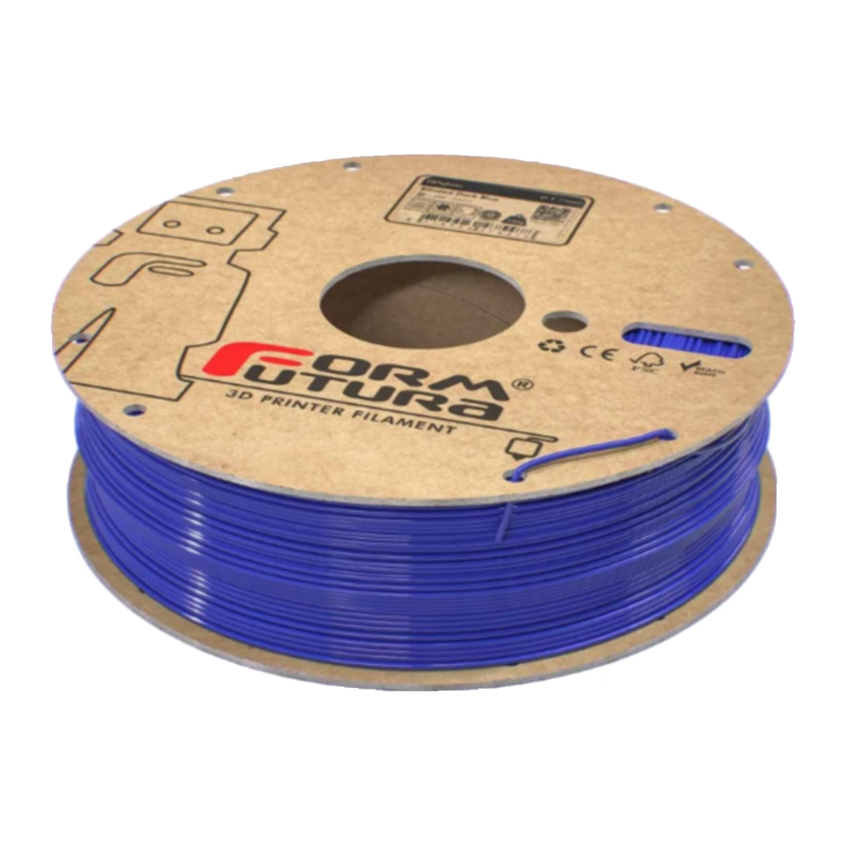 PETG HDGlass bleu opaque - 750g - 1,75mm