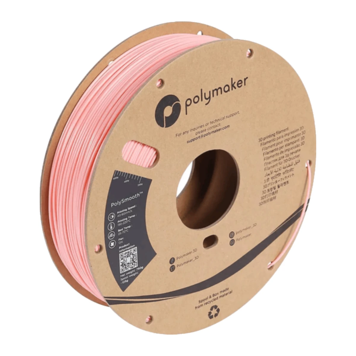 Polysmooth PVB Rose - 750g, 1,75mm