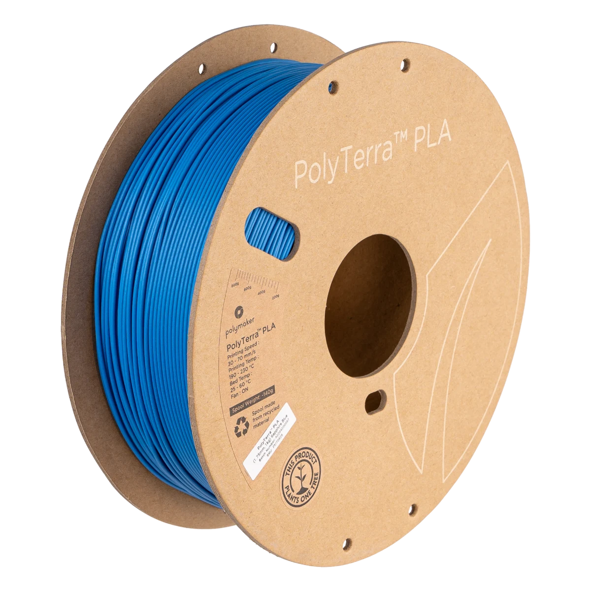PolyTerra PLA Sapphire Blue - 1,75mm