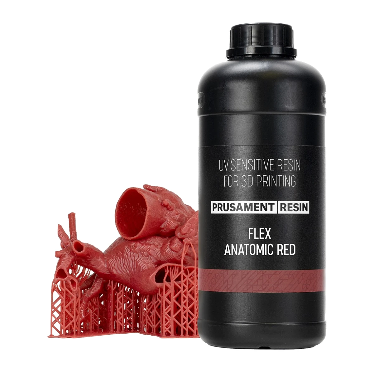 Prusament Resin Flex Anatomic Red 1kg