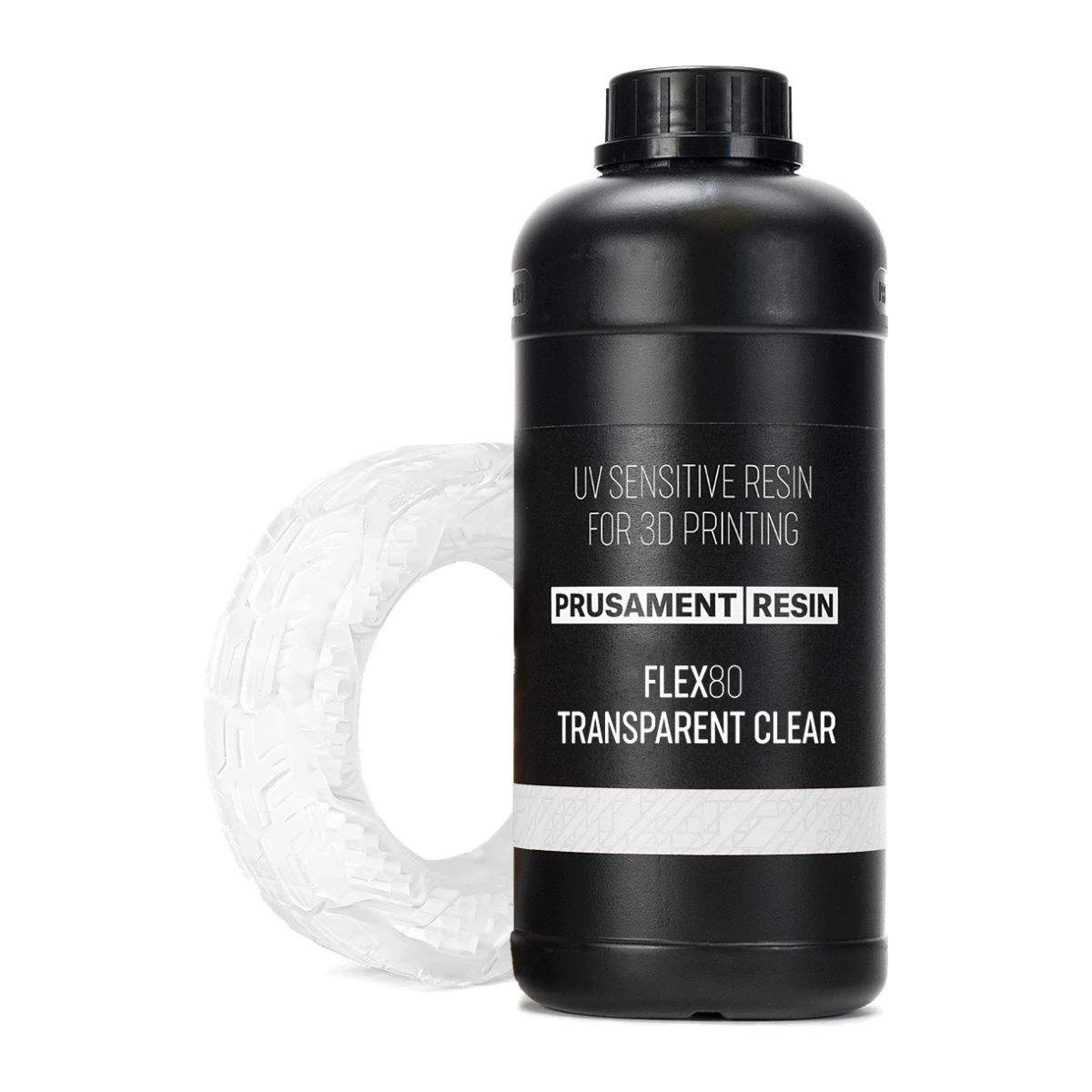 Prusament Resin Flex80 Transparent Clear 1kg