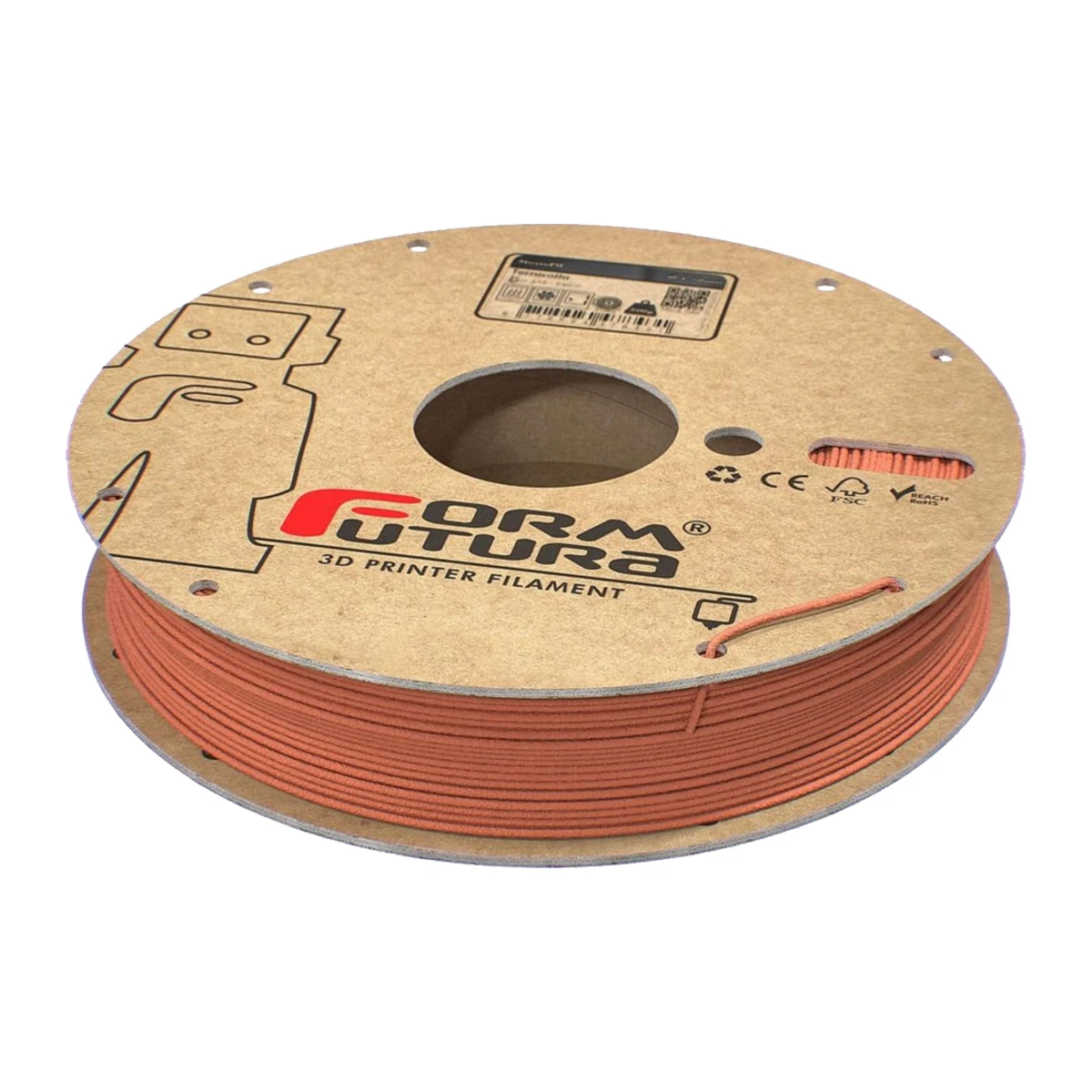 StoneFil PLA Terracotta - 500g, 1,75mm